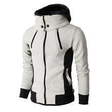 Load image into Gallery viewer, 2020 Mens Hoodies Streetwear Fleece Turtleneck Sweatshirts Men Outwear Zipper Hooded Hoodie Male Hip Hop Casual Men's Clothing