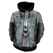 Load image into Gallery viewer, 2018 New 3D Hoodies Men Melted Skull 3D Full Print Novelty Hoody Sweatshirt Fashion Pullover Tracksuits Harajuku Tops Drop Ship