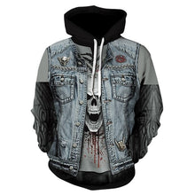 Load image into Gallery viewer, 2018 New 3D Hoodies Men Melted Skull 3D Full Print Novelty Hoody Sweatshirt Fashion Pullover Tracksuits Harajuku Tops Drop Ship