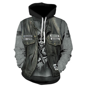 2018 New 3D Hoodies Men Melted Skull 3D Full Print Novelty Hoody Sweatshirt Fashion Pullover Tracksuits Harajuku Tops Drop Ship