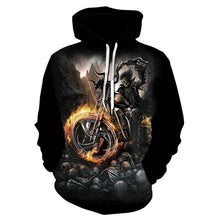 Load image into Gallery viewer, 2018 New 3D Hoodies Men Melted Skull 3D Full Print Novelty Hoody Sweatshirt Fashion Pullover Tracksuits Harajuku Tops Drop Ship