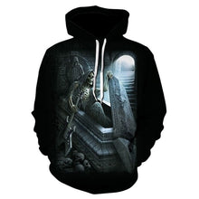 Load image into Gallery viewer, 2018 New 3D Hoodies Men Melted Skull 3D Full Print Novelty Hoody Sweatshirt Fashion Pullover Tracksuits Harajuku Tops Drop Ship
