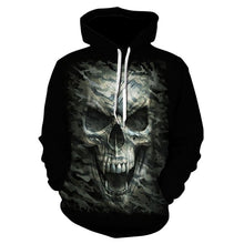 Load image into Gallery viewer, 2018 New 3D Hoodies Men Melted Skull 3D Full Print Novelty Hoody Sweatshirt Fashion Pullover Tracksuits Harajuku Tops Drop Ship